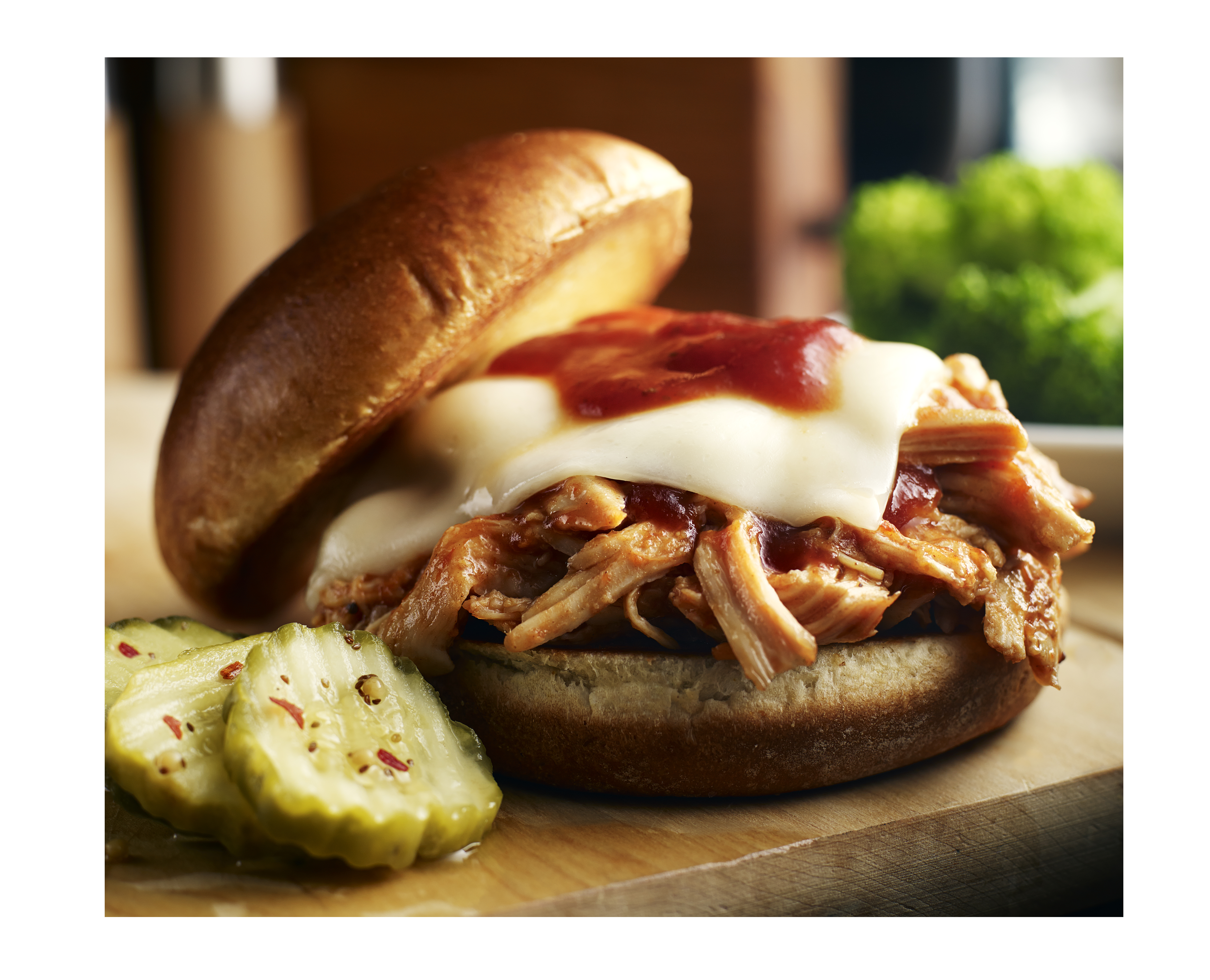 Pulled Chicken Sandwich