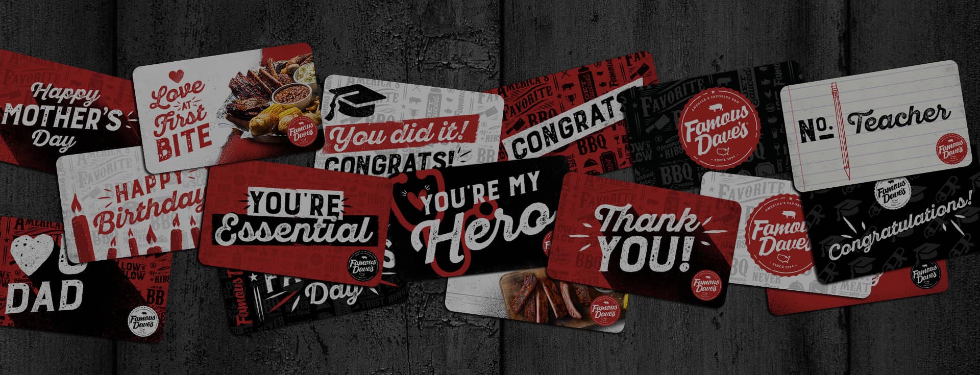 Famous Dave's Gift Cards